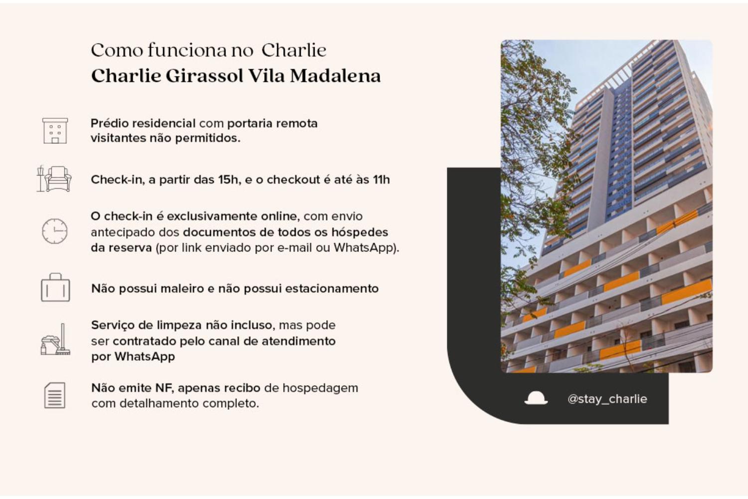 Charlie Girassol Vila Madalena ساو باولو المظهر الخارجي الصورة